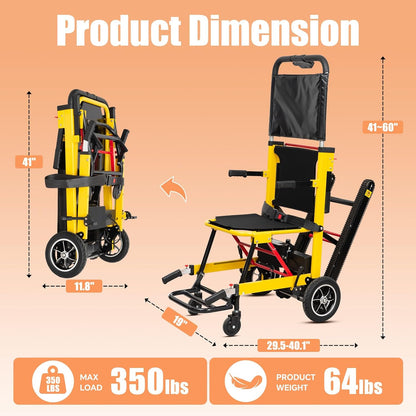 Power Wheelchair Equipped with Light, Adjustable Speed,Load Capacity 350LBS