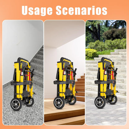 Power Wheelchair Equipped with Light, Adjustable Speed,Load Capacity 350LBS